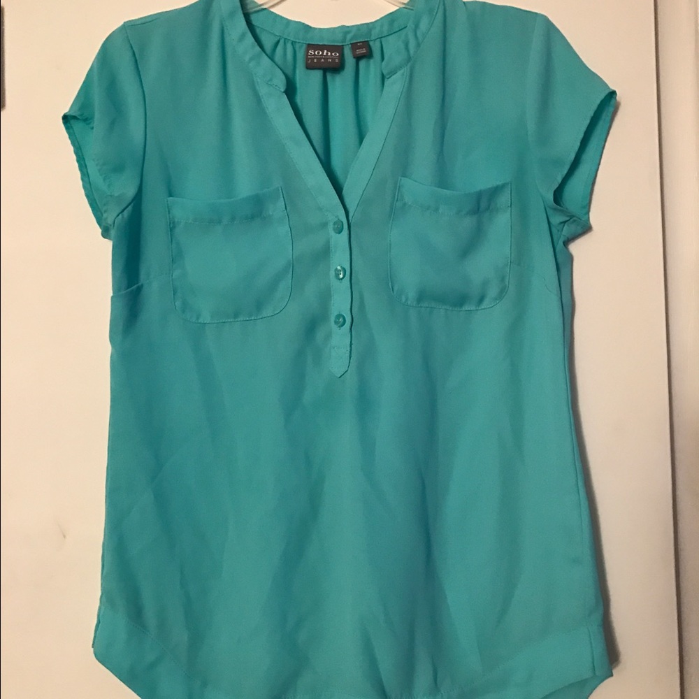 Teal NY&CO Blouse