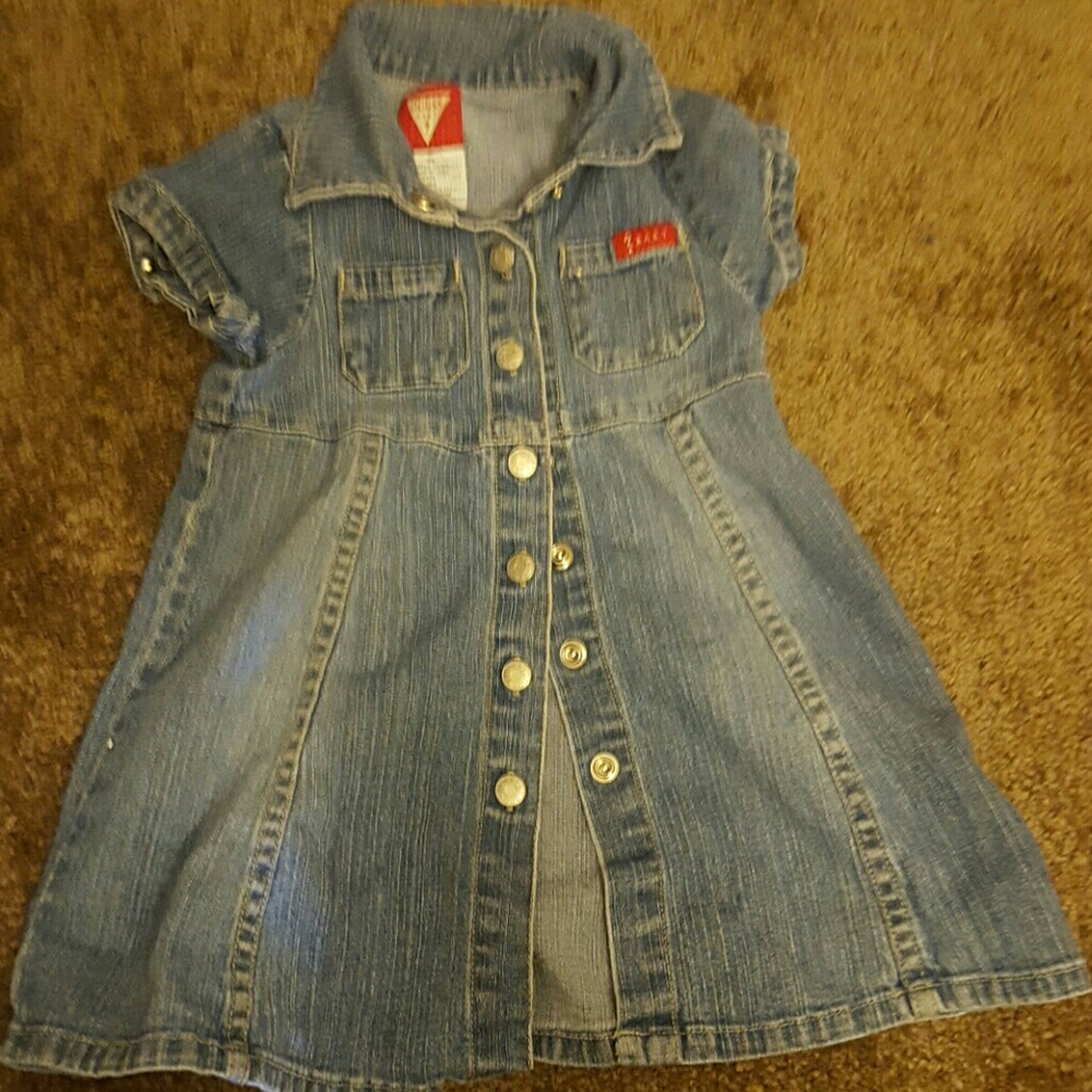 Guess denim dress 18 months