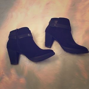 Black ankle boots