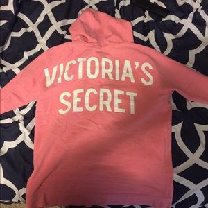 Pink pullover V-neck