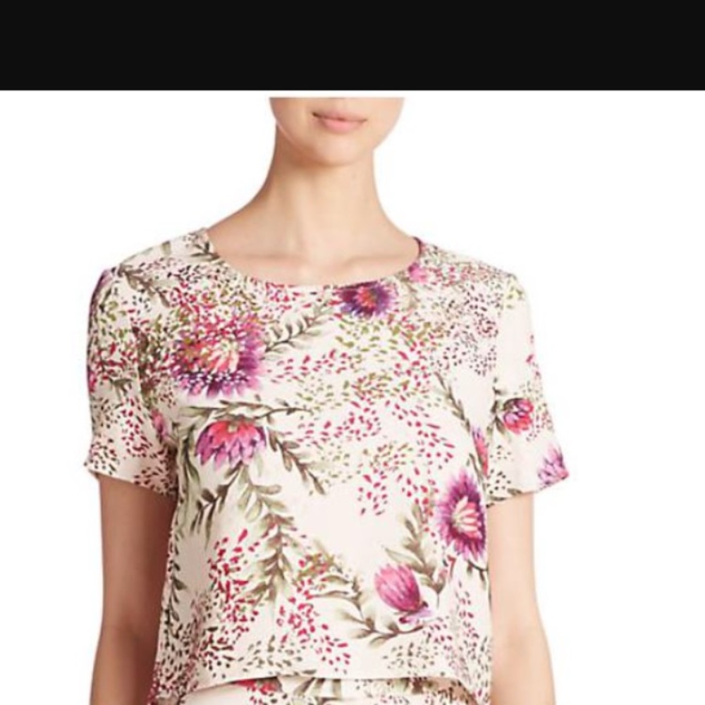 Haute Hippie floral top
