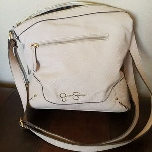 White Jessica Simpson purse