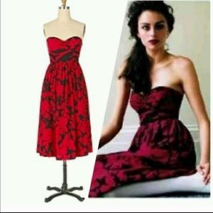 Anthropologie TIBI Red Ink Dress🌹🌹🌹🌹