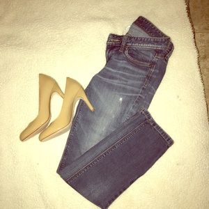 Ann Taylor Loft Modern Slim Jeans, size 0P