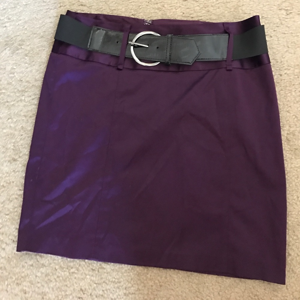 Purple skirt