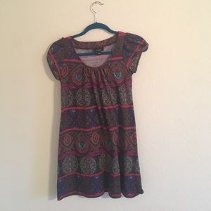 Patterned Boho Dress