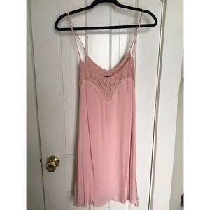 Shop Riff Raff Graced with Lace Tunic Dress