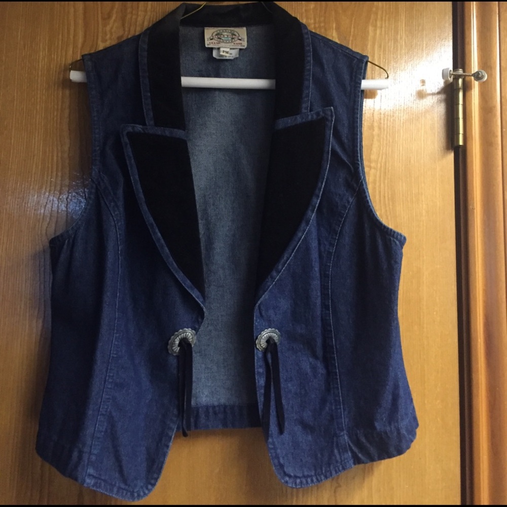 Denim vest