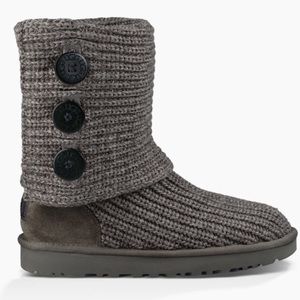 NEW Gray Knit UGG Boots
