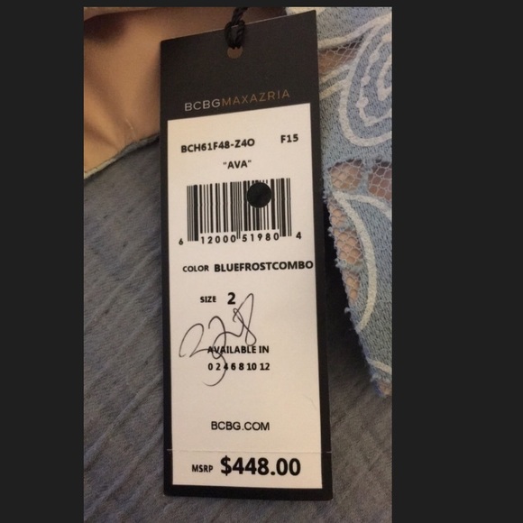 BCBGMAXAZRIA "AVA" Dress/Gown - Picture 4 of 7