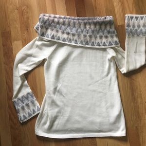 White House Black Market Cowl Neck Sweater