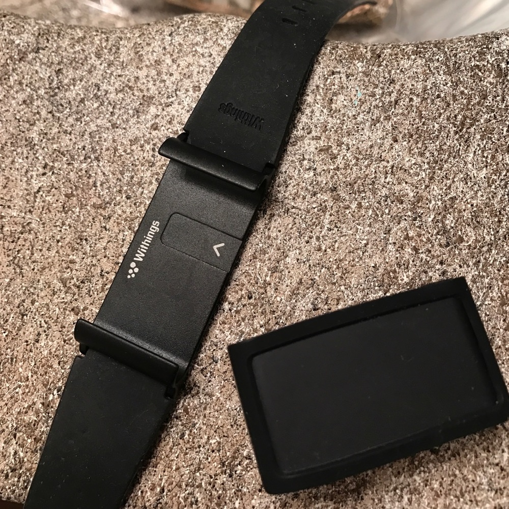 Withings activity tracker with heart rate