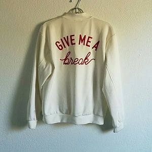 Zara Trafaluc Embroidered Bomber