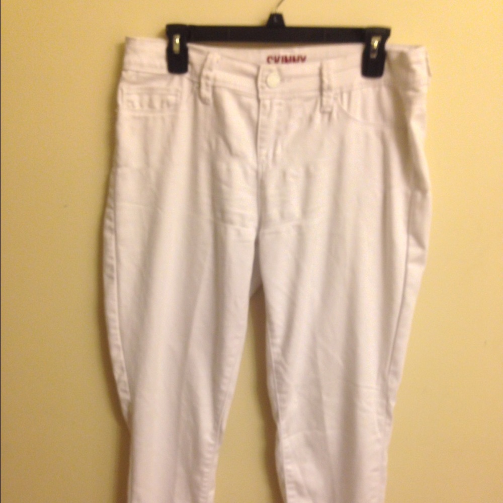 YMI WannaBettaButt White Skinny Jeans