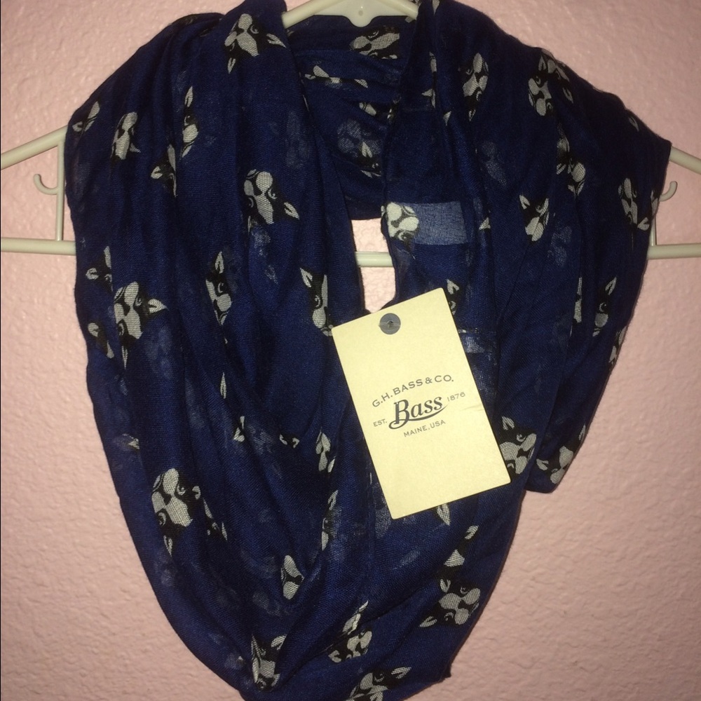 Boston Terrier / French Bulldog  infinity Scarf ❤️