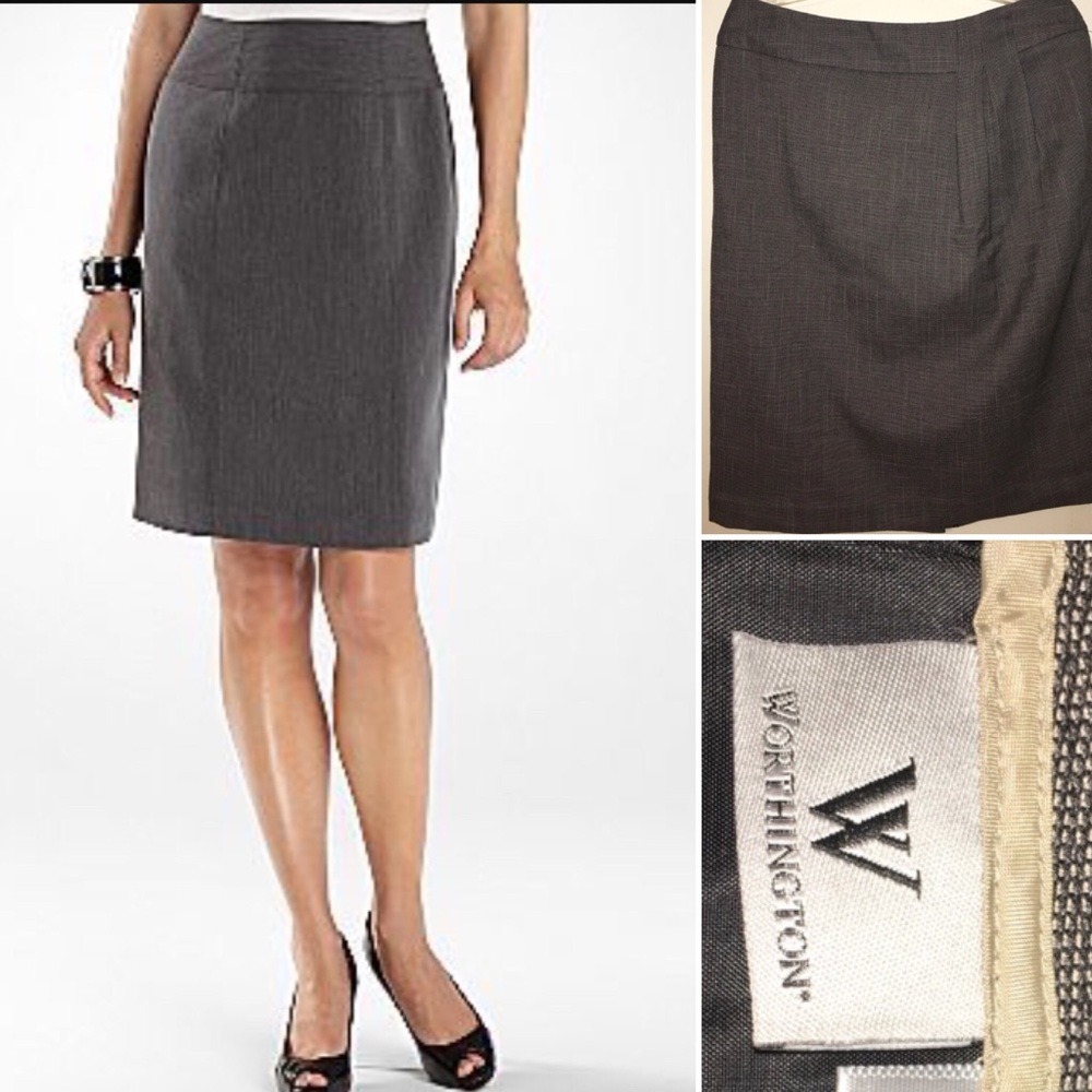 Worthington Pencil Skirt, 10