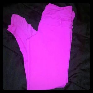 Glyder Hot Pink Workout leggings XS