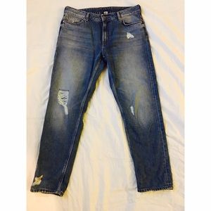 H&M Distressed jeans Size 28