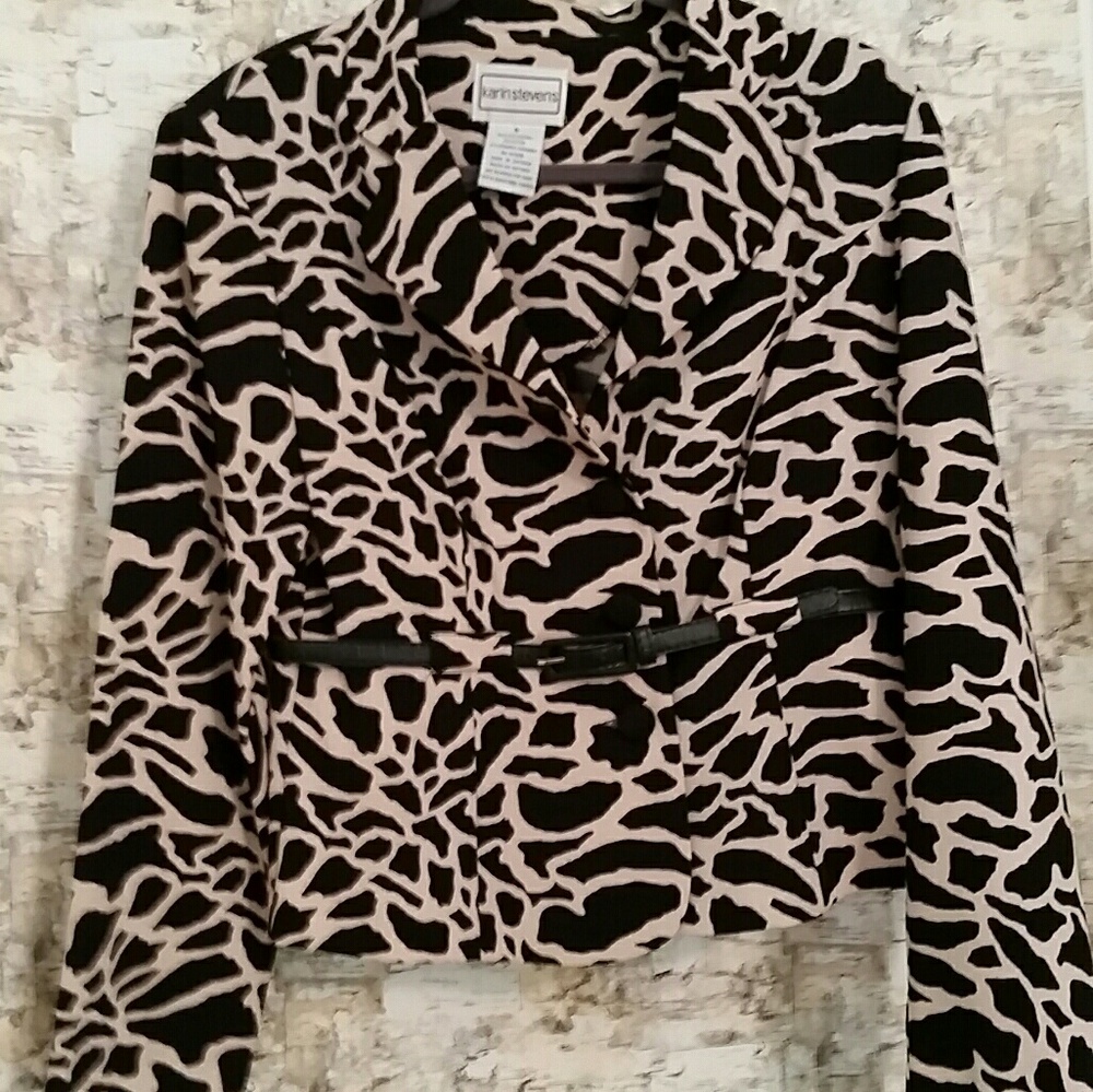 Leopard animal print jacket