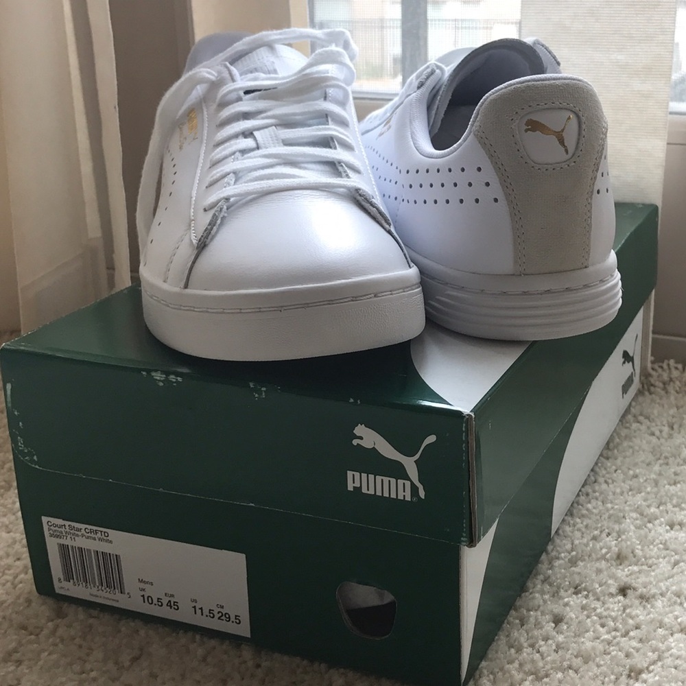 White Puma sneakers brand new