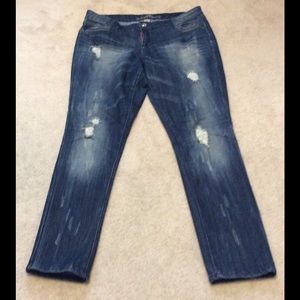 Distressed Skinny Jeans