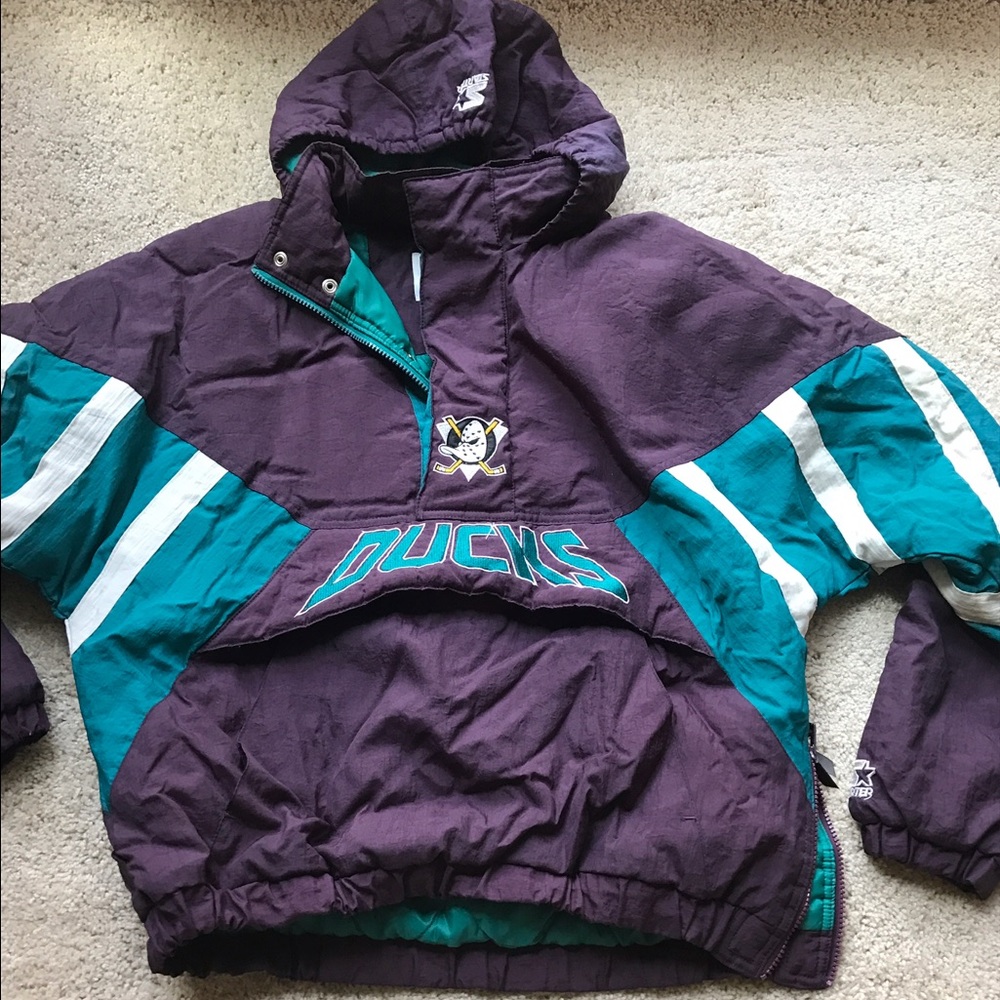 Mighty Ducks vintage pullover jacket
