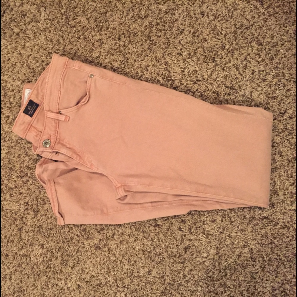 AG Blush skinny Jeans