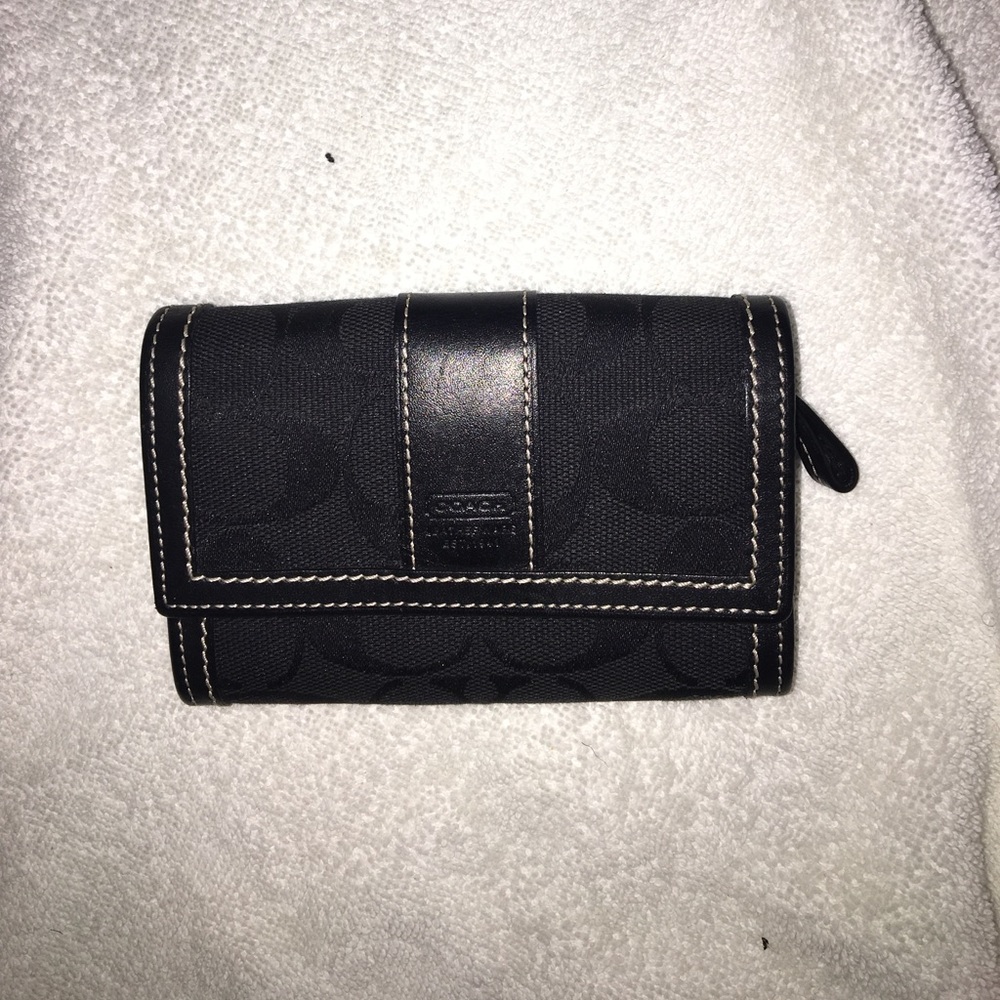 Coach Black Wallet