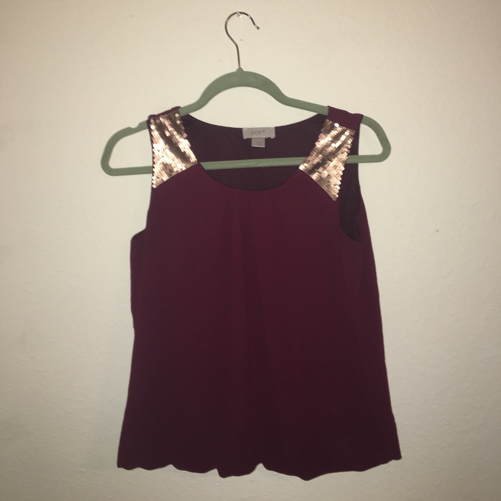 Ann Taylor sleeveless top