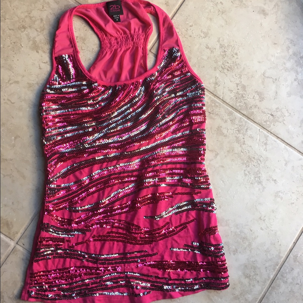 Bebe 2b women's top