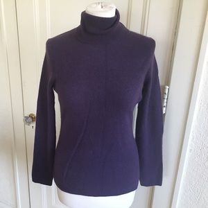Luxurious Plum Cashmere Sweater