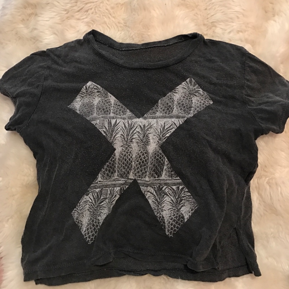 Brandy Melville X Pineapple Crop Top - Picture 1 of 1