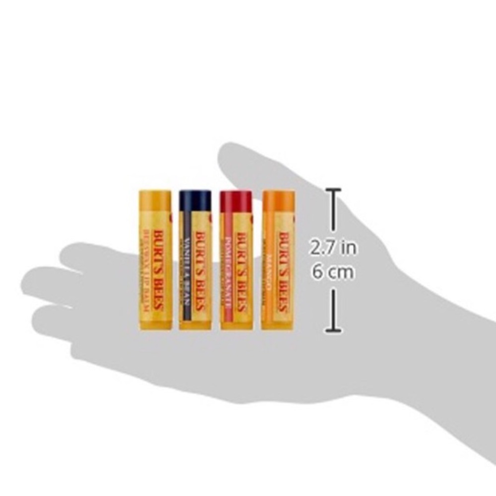 🔺Burt's Bees Beeswax 4 Pack Lip Balm - Picture 4 of 6