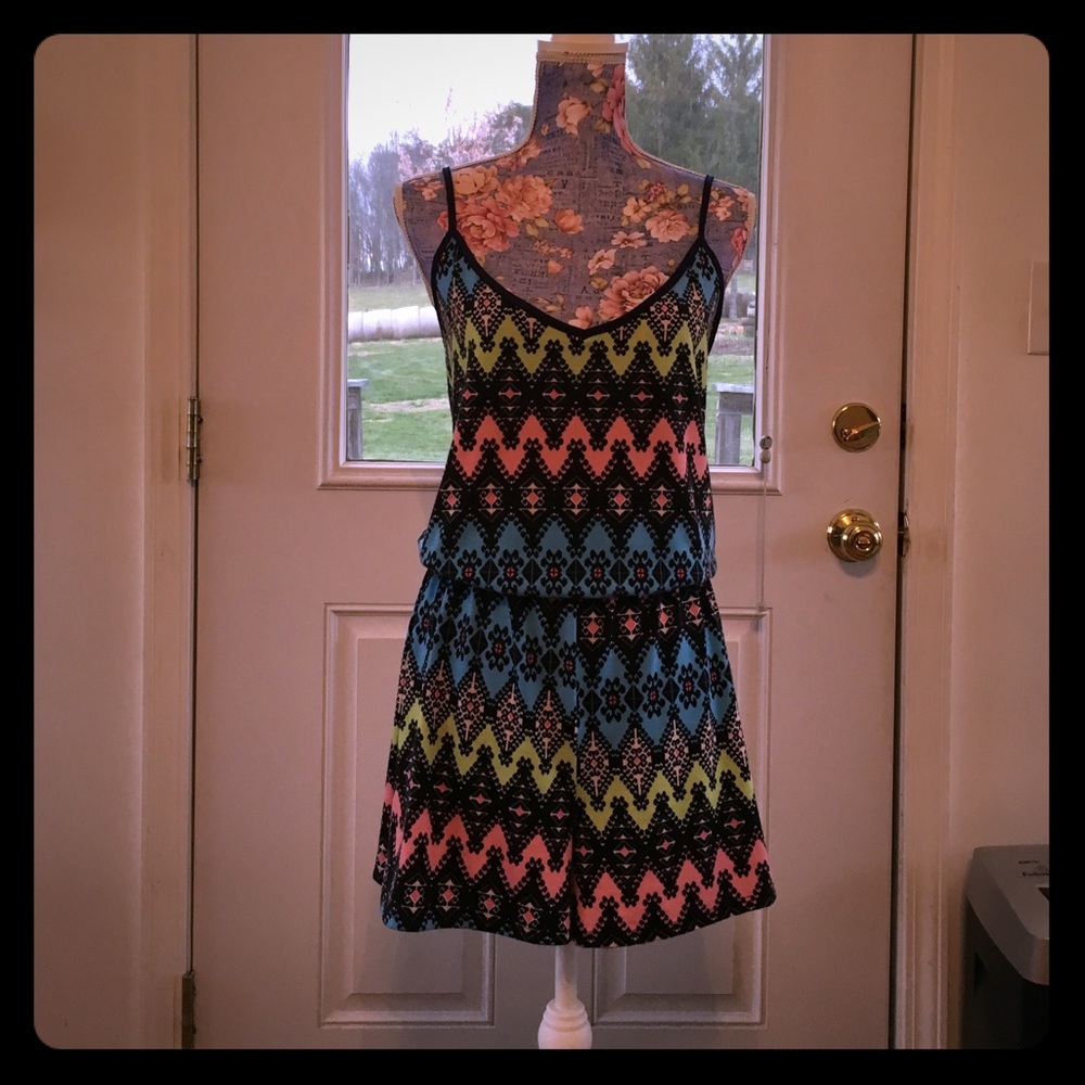 🌺Soft & Lightweight Multicolor Romper, Large🌺