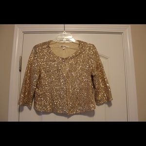 Gold Sequin Jacket