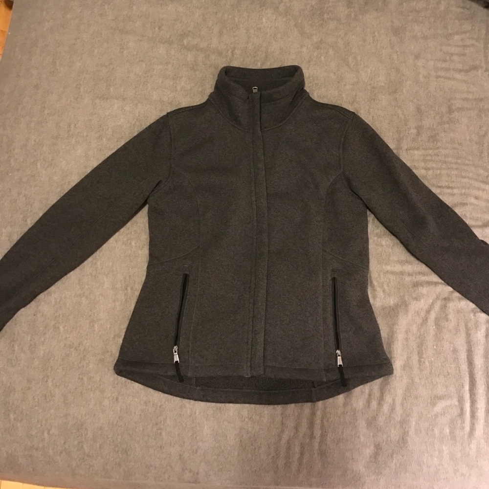 Lands' End Zip Up Fleece