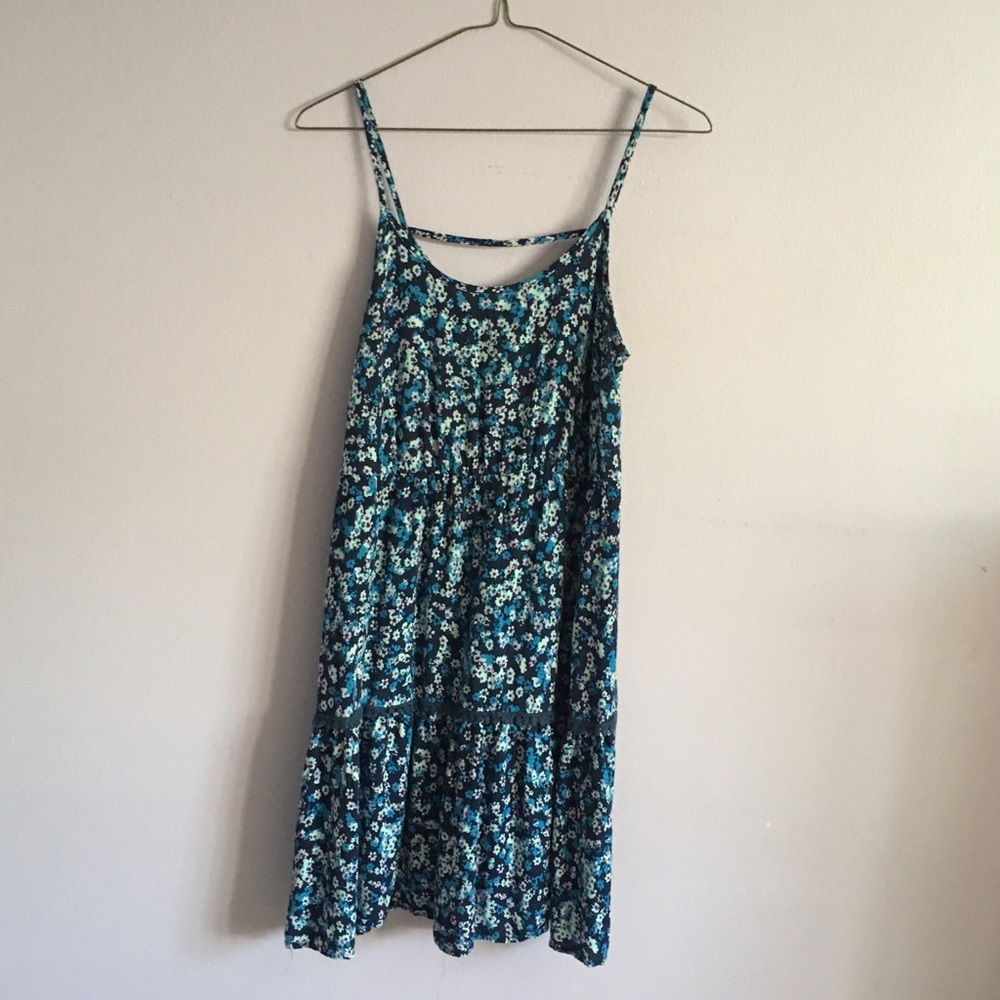 Last day to buy! Floral peasant dress
