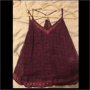 Lucky Brand Purple Top