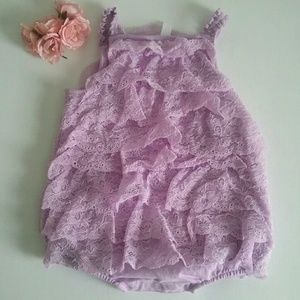 Infant Lace Romper