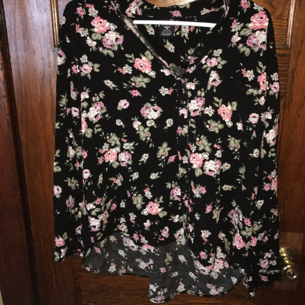 Flowered blouse