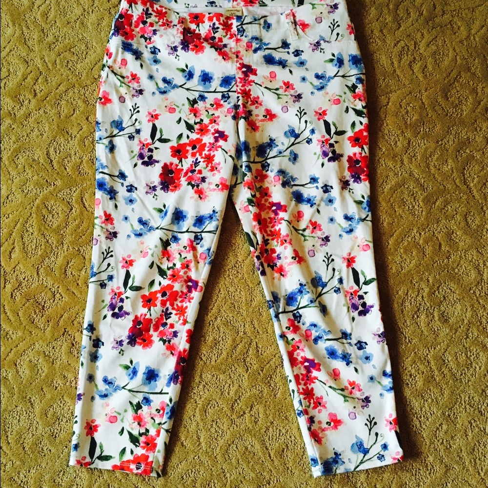 Pull on stretch Capri