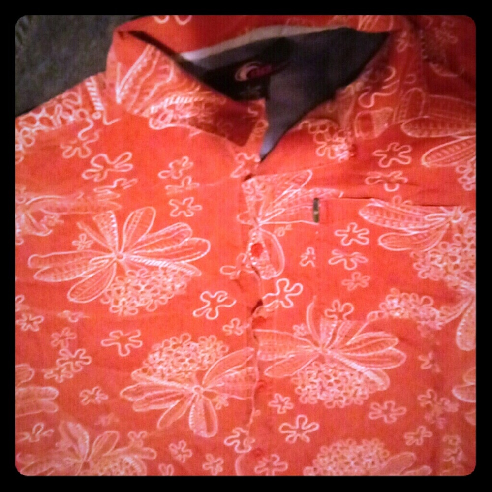 OCI button down large mens shirt