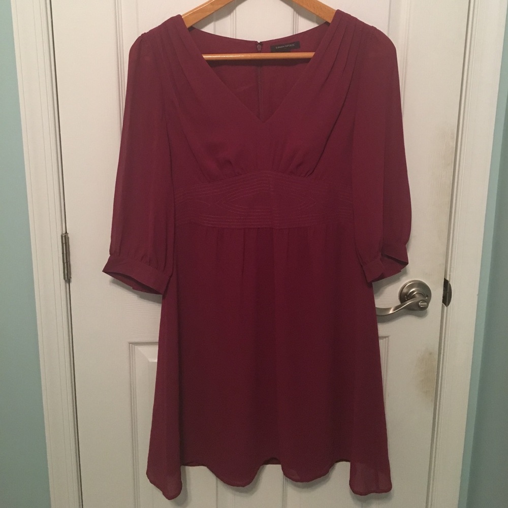 Banana Republic Long Sleeve Dress