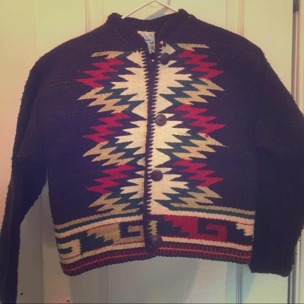 Vintage Southwestern Crop Jacket