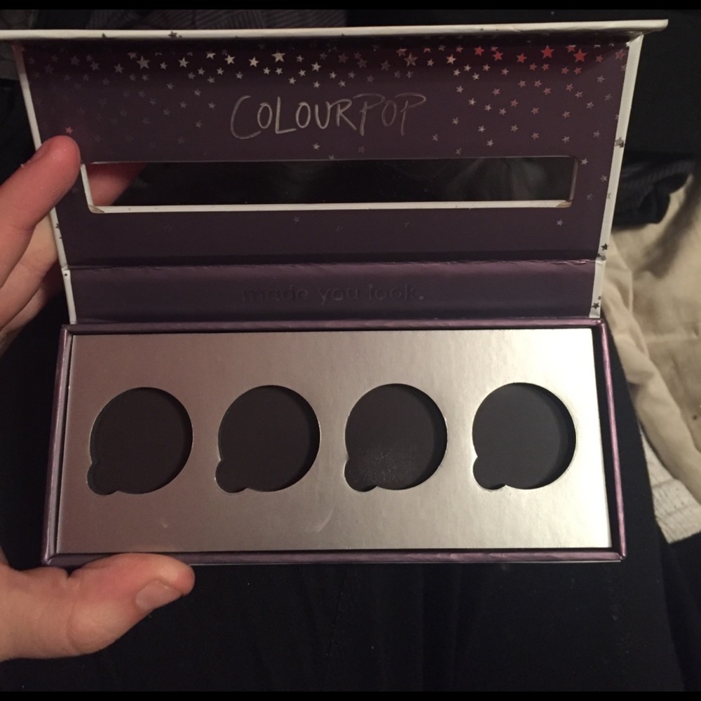 Colourpop empty magnetic palette