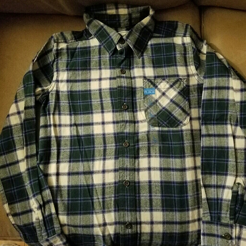 Boys flannel shirt