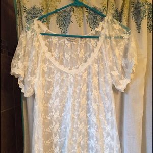 True Grit Flowy Lacey Top