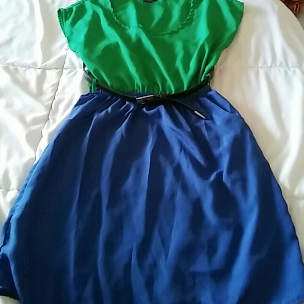 Color block dress