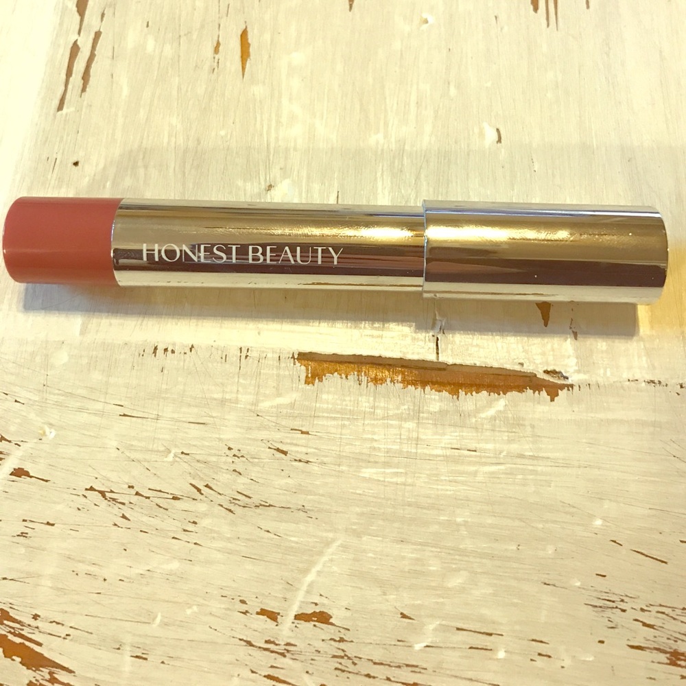 Sheer lipstick worn once!