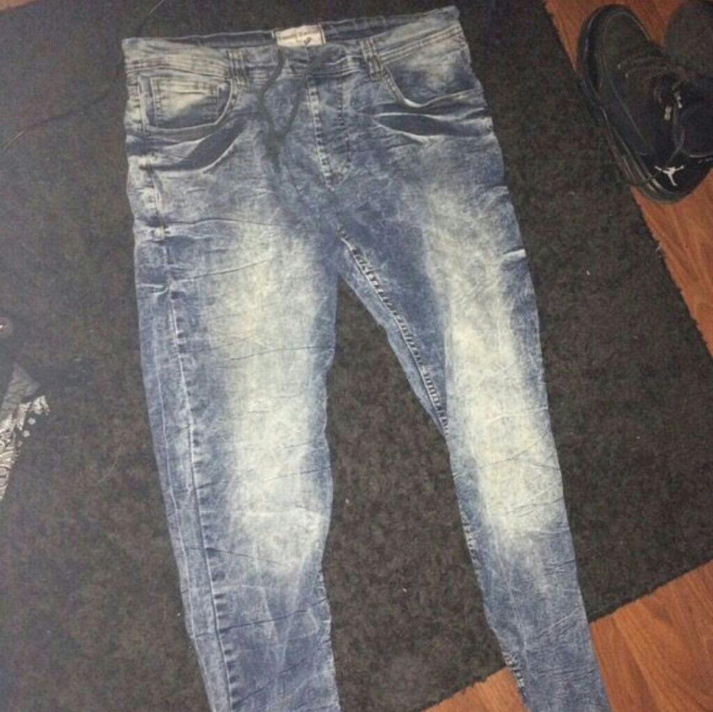 Jean joggers